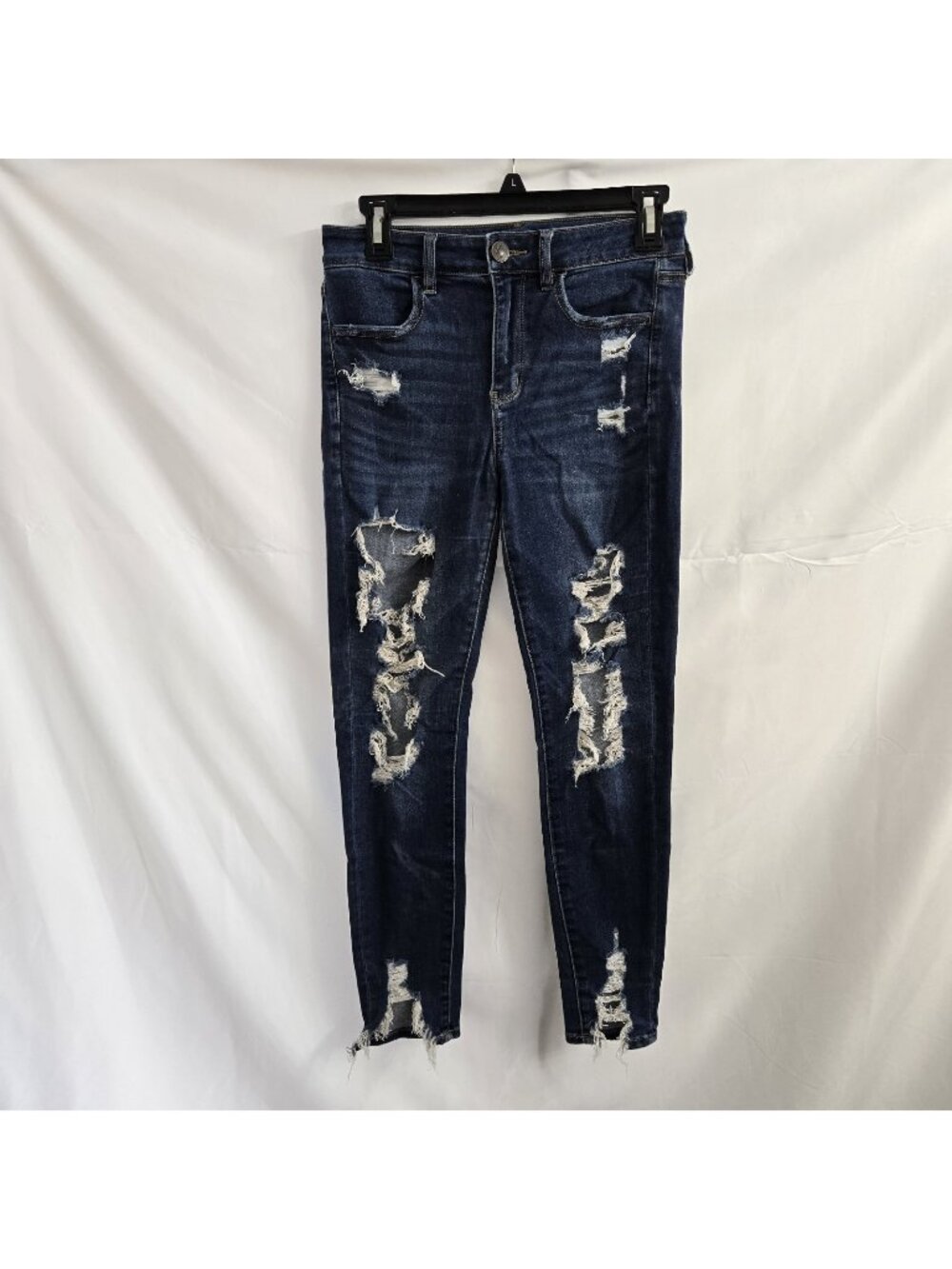 American Eagle Next Level Stretch Hi Rise Jegging Denim Women's Size 4 Short